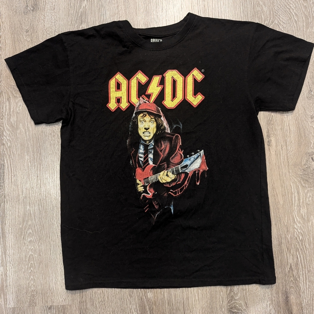 ACDC 96 Tour List T-shirt Large #85
